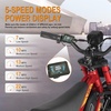 image:imageTuttio ARCI 36V Mini Electric Dirt Bike Adjustable Speed for Young Riders  25Mile Long Range 22MPH 750W Motor 5Speed Modes 16 OffRoad Tires Dual Suspension amp Disc Brake Max Weight 165 lbsBlack