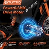 image:imageTuttio Soleil01 Electric Dirt Bike 3000W 40MPH 200NM Off Road Ebike  48V 21AH Battery 45Miles 1412 Fat Tire Electric Mountain Bike Full Suspensions EMotorcycle For Adults TeensInkBlack