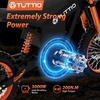 image:imageTuttio Soleil01 Electric Dirt Bike 3000W 40MPH 200NM Off Road Ebike  48V 21AH Battery 45Miles 1412 Fat Tire Electric Mountain Bike Full Suspensions EMotorcycle For Adults TeensOrange