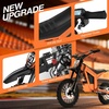 image:imageTuttio Soleil01 Electric Dirt Bike 40MPH E Dirt Bike for Adults Teens  3000W Peak Motor 200NM 48V 21AH Battery 1412 OffRoad Tires Electric Bike with Full Suspension for Mountain Snow BeachLava Orange