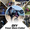 image:imageTuttio Soleil01 Electric Dirt Bike 40MPH E Dirt Bike for Adults Teens  3000W Peak Motor 200NM 48V 21AH Battery 1412 OffRoad Tires Electric Bike with Full Suspension for Mountain Snow BeachBlue
