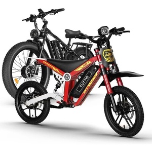 image:imageTuttio ARC  Adria26 Electric Dirt Bike Combo  36V 13Ah Electric BKE with 16 OffRoad Tires Matched with 5000W 52V 25Ah Emotorcycle with Dual Shock Absorption for Outdoor Riding