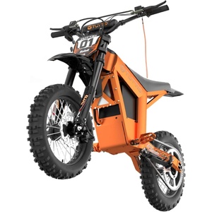 image:imageTuttio Soleil01 Electric Dirt Bike 3000W 40MPH 200NM Off Road Ebike  48V 21AH Battery 45Miles 1412 Fat Tire Electric Mountain Bike Full Suspensions EMotorcycle For Adults TeensOrangeBlack