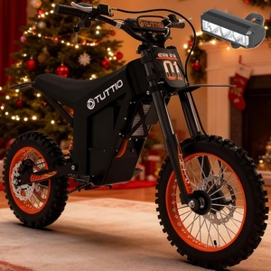 image:imageTuttio Soleil01 Electric Dirt Bike 3000W 40MPH 45 Miles EMotorcycle  200NM Electric Bike with 48V 21Ah Battery 1412 OffRoad Ebike with Dual Suspension for Adults TeensBlack