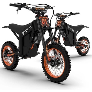 image:imageTuttio Soleil01BF Electric Dirt Bike 2 Pack Combo 48V 21AH OffRoad EMotorcycle with 2000W Motor 1412 Tires Electric Bike with Dual Suspension Ideal Gift for Outdoor Fun and Trail Exploration