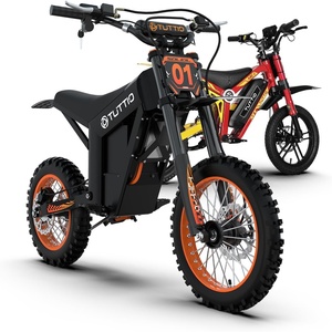 image:imageTuttio Soleil01BF amp ARCI Electric Dirt Bike Combo 48V OffRoad Electric Motorcycle with Fat Tires and 750W Kids Electric Bike with Hydraulic Brakes DualPack for Teens Children and Family