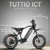 image:imageTuttio E Bike 2Pack ARCI Kids Electric Bike amp ICT Adults Electric Motorcycles 60V 25AH HighPerformance Ride Family Time amp Ideal Gift for Outdoor Adventure