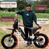 image:imageTuttio ICT Ebike for Adults 75 Miles Electric Bike with Removable Battery  60V 25Ah 50MPH 7 Speed 20 Fat Tire All Terrain Electric Bicycle Full Suspension 170NM Off Road Snow long rangeBlack