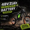 image:imageTuttio Soleil01 Electric Dirt Bike for Teens amp Adults 3000W 40MPH Off Road  48V 21AH Battery 200NM Full Hydraulic Brakes amp Suspensions Ebike For Mountain AdventureBlack