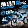 image:imageTuttio Soleil01 GB PRO Electric Dirt Bike for Teens amp Adults 45MPH 75MilesGlacier Blue