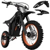 image:imageTuttio Soleil01 Electric Dirt Bike for Teens amp Adults 3000W 40MPH Off Road  48V 21AH Battery 200NM Full Hydraulic Brakes amp Suspensions Ebike For Mountain AdventureBlack