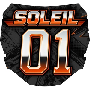 image:imageTUTTIO Soleil Bike Plate