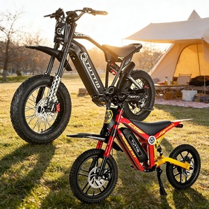 image:imageTuttio E Bike 2Pack ARCI Kids Electric Bike amp ICT Adults Electric Motorcycles 60V 25AH HighPerformance Ride Family Time amp Ideal Gift for Outdoor Adventure