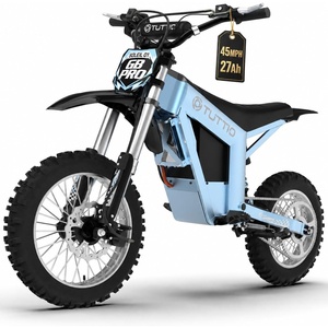 image:imageTuttio Soleil01 GB PRO Electric Dirt Bike for Teens amp Adults 45MPH 75MilesGlacier Blue