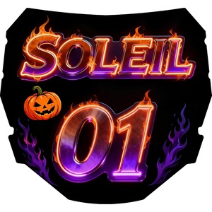 image:imageTuttio Soleil01 Halloween Decorative License Plate