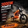 image:imageTuttio Soleil01 LO Electric Dirt Bike 45MPH 220NM for Adults Teens 13orange