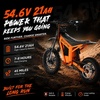 image:imageTuttio Soleil01 LO Electric Dirt Bike 45MPH 220NM for Adults Teens 13orange