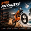image:imageTuttio Soleil01 LO Electric Dirt Bike 45MPH 220NM for Adults Teens 13orange