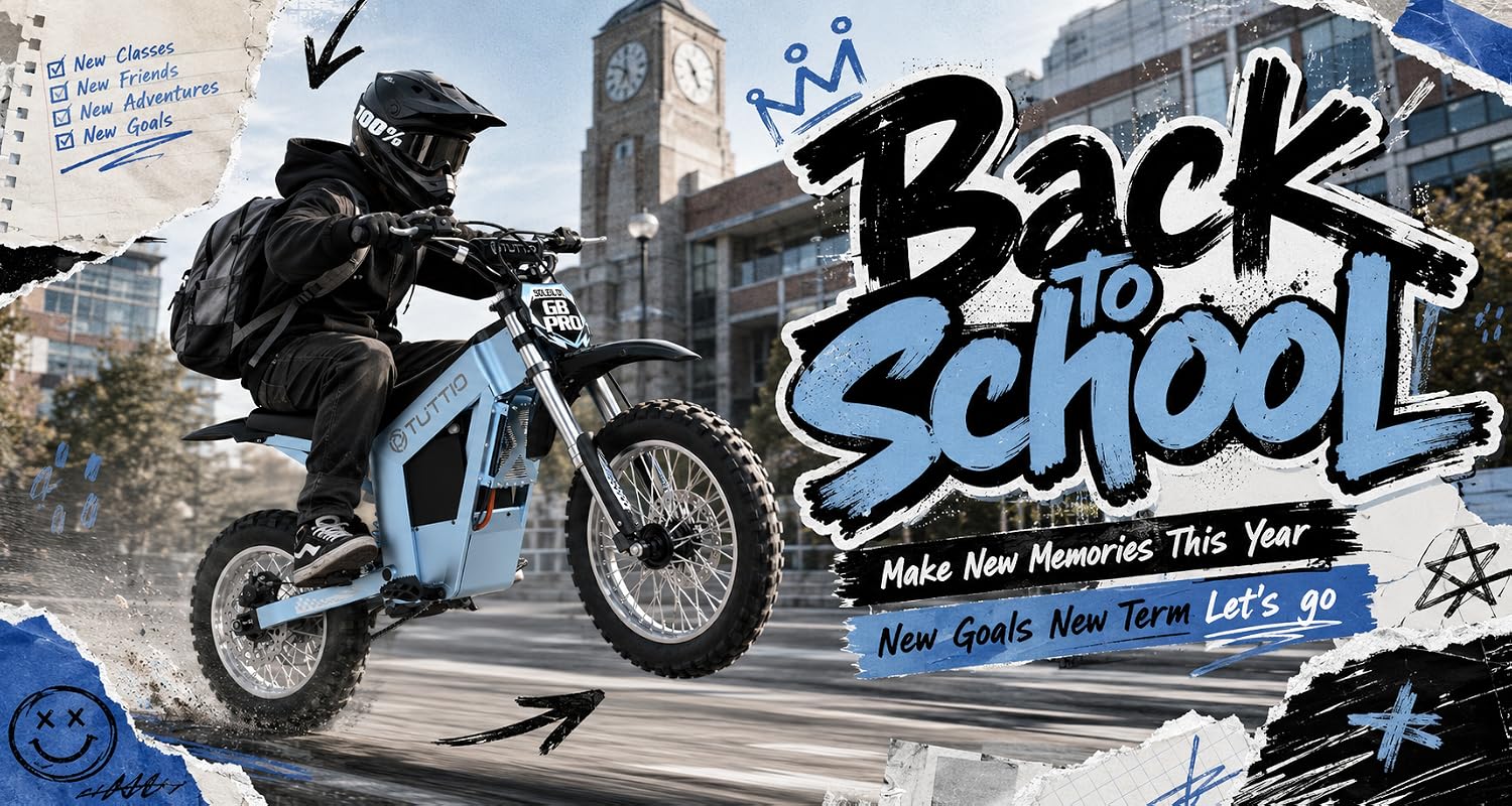 TUTTIO | Electric Bikes & Dirt Bikes for Every Adventure,Ride Smarter, Explore More