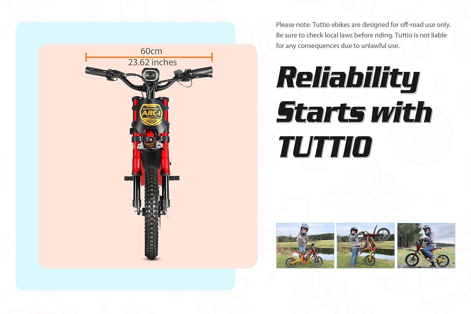 TUTTIO | Electric Bikes & Dirt Bikes for Every Adventure,Ride Smarter, Explore More
