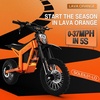 image:imageTuttio Soleil01 ElectricDirtBike for Adults Teens 20 MPH 200NM ElectricMotorcycle with 48V 208AH Battery 1412 Fat Tire Ebike Full Hydraulic Brakes For Mountain OffRoadBlueOrangeBlack