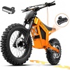 image:imageTuttio Soleil01 ElectricDirtBike for Adults Teens 20 MPH 200NM ElectricMotorcycle with 48V 208AH Battery 1412 Fat Tire Ebike Full Hydraulic Brakes For Mountain OffRoadBlueOrangeBlack