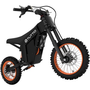 image:imageTuttio Soleil01 ElectricDirtBike for Adults Teens 20 MPH 200NM ElectricMotorcycle with 48V 208AH Battery 1412 Fat Tire Ebike Full Hydraulic Brakes For Mountain OffRoadBlueInkBlack